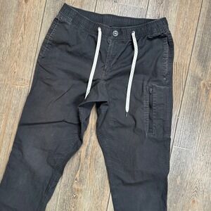 Vuori Men's Ripstop Climber Pant Charcoal Gray Size Medium Tapered Leg *READ*